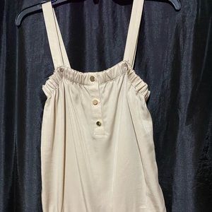 Cach’e beige romper